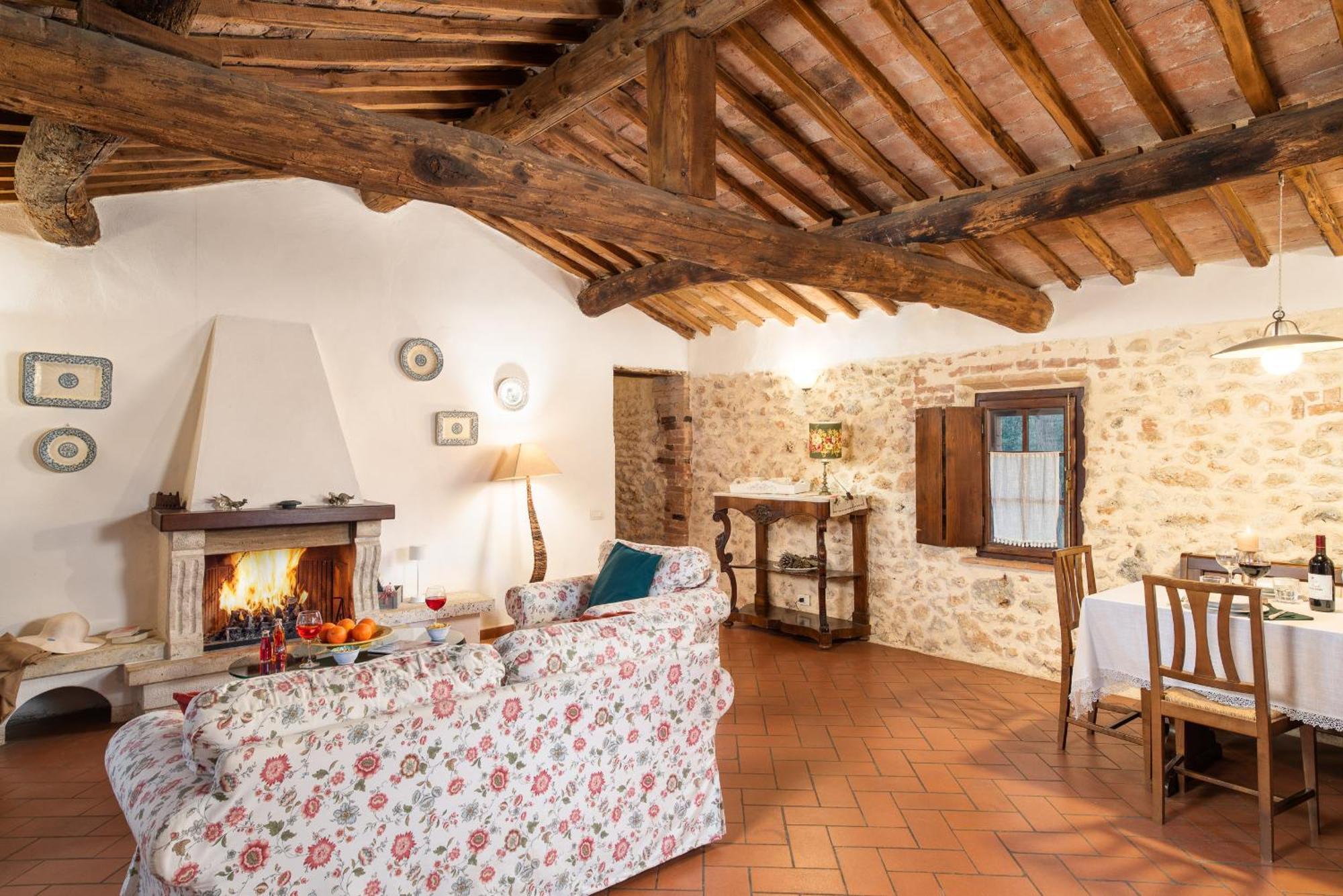 Вилла Borgo Dei Fondi Сиена Экстерьер фото