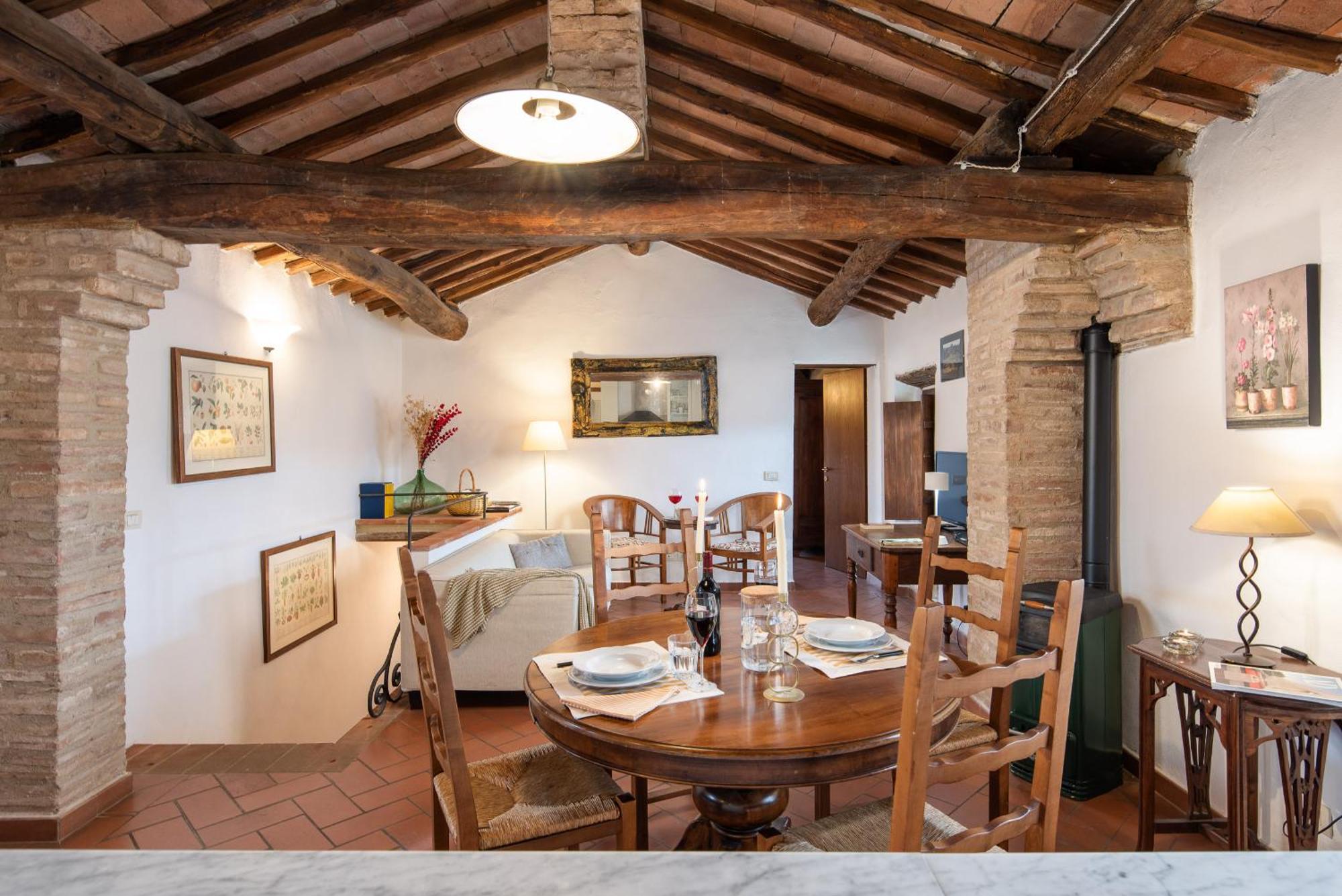 Вилла Borgo Dei Fondi Сиена Экстерьер фото
